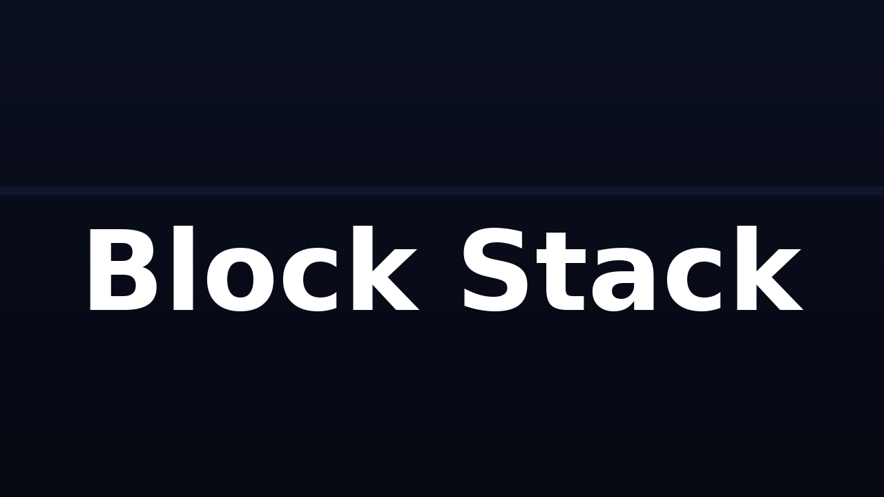 Block Stack