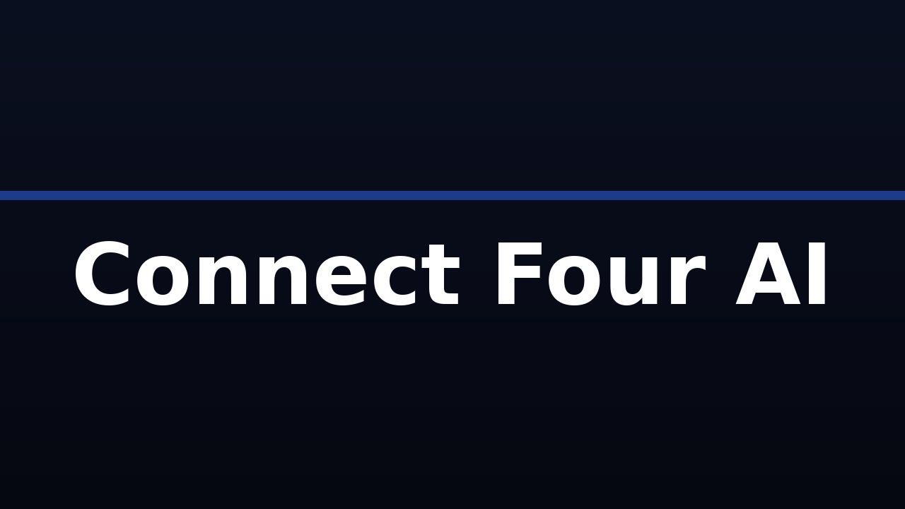 Connect Four AI